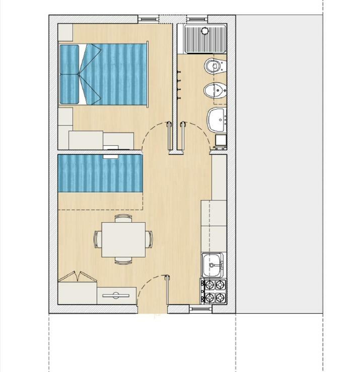 Centro Vacanze Lido Smeraldo 夫莱戈勒 外观 照片